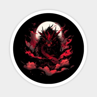 Lunar Blaze: Red Dragon Magnet